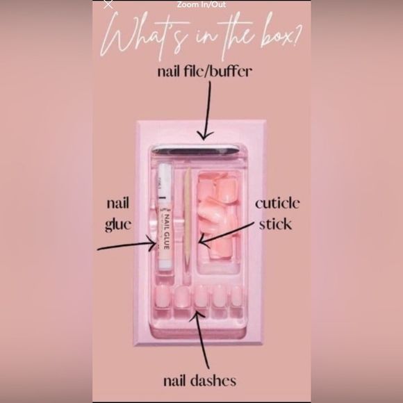 Red Aspen Nail Dashes - Kashmira’s Indigo Tulips - Picture 4 of 4